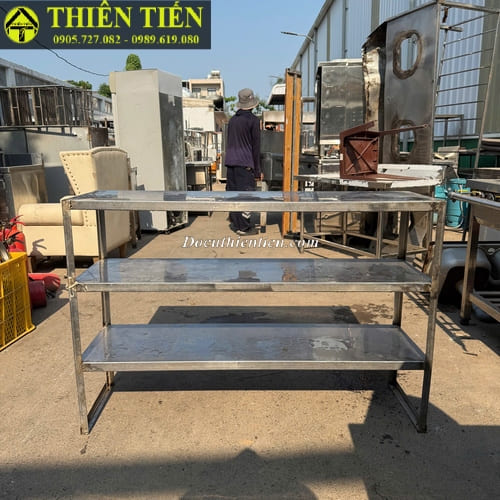 Kệ inox 3 tầng 120cm (2)