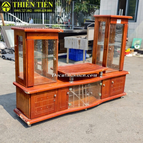 Kệ tivi kèm tủ (3)