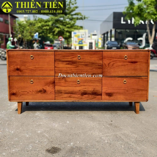 P-Tủ 6 ngăn gỗ sồi mỹ (3)