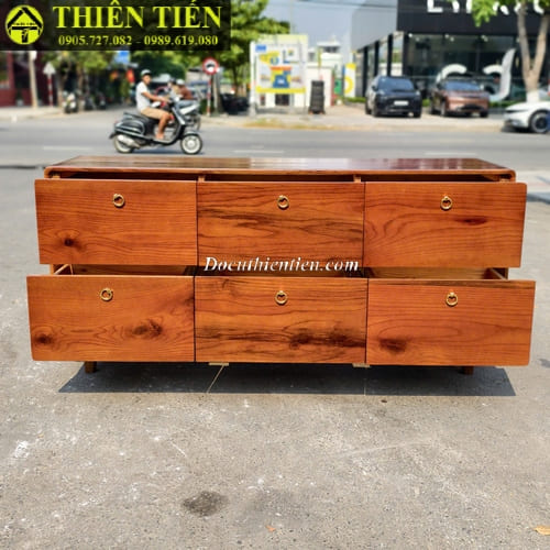 P-Tủ 6 ngăn gỗ sồi mỹ (6)