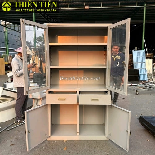 Tủ hồ sơ 2 cánh sắt (2)