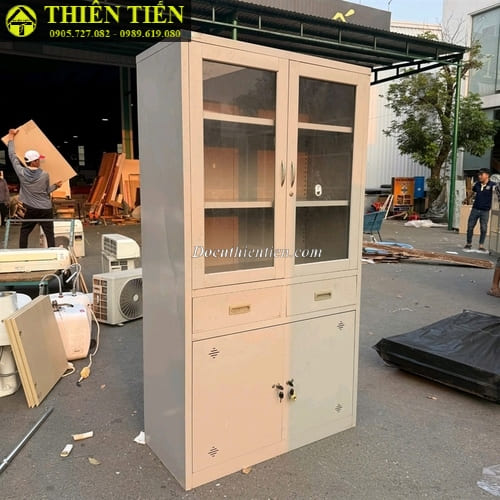 Tủ hồ sơ 2 cánh sắt (4)