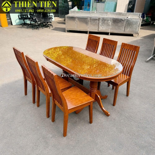Bộ bàn ăn 6 ghế (2)