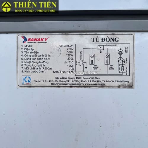 Tủ đông Sanaky VH-3699A1 (1)