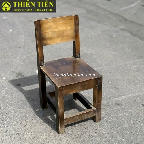 Bộ nhậu 4 ghế gỗ thấp (2)