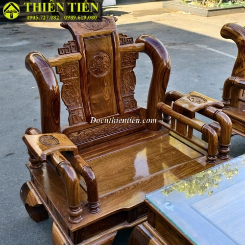 Bộ salon gỗ hương lào (3)