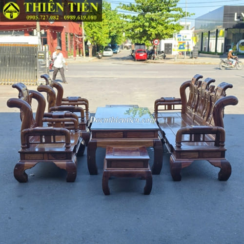 Bộ salon gỗ hương lào (5)