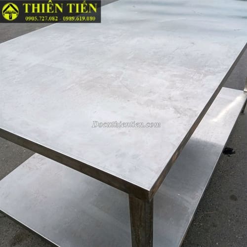 Bàn bếp inox 2 tầng lớn (3)