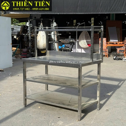 Bàn bếp inox 3 tầng (1)