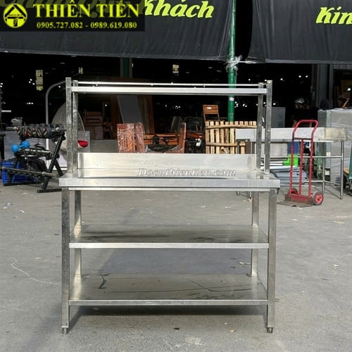 Bàn bếp inox 3 tầng (2)
