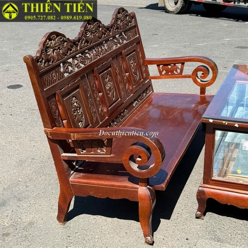 Bộ salon xưa tay cuốn (3)