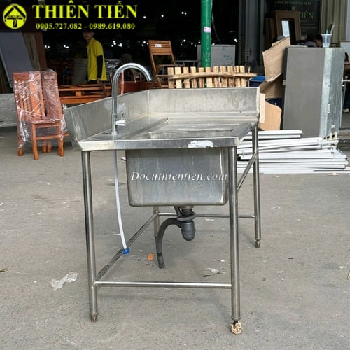 Bồn rửa đơn có chờ (1)