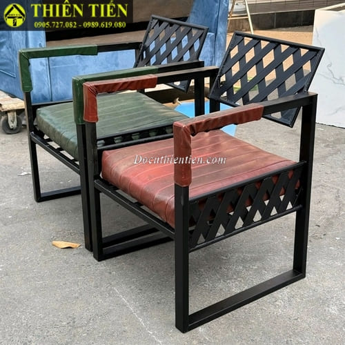 Ghế sofa đơn da bò (3)