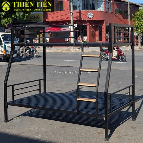 Giường tầng sắt đen (3)