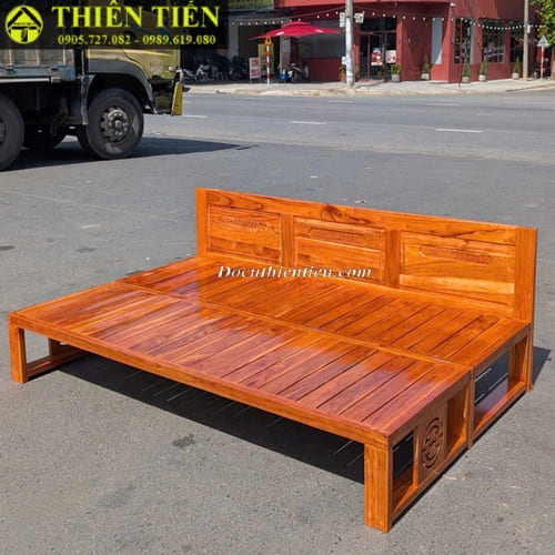 H-Ghế trường kỷ 1m2 gỗ xoan ta (2)