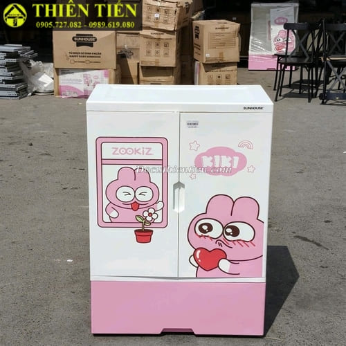Tủ nhựa trẻ em 2 cánh Sunhouse KS-CA950G1 (3)