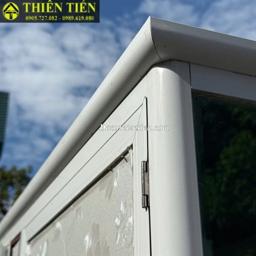 Tủ quần áo 2 cánh nhôm kính (2)