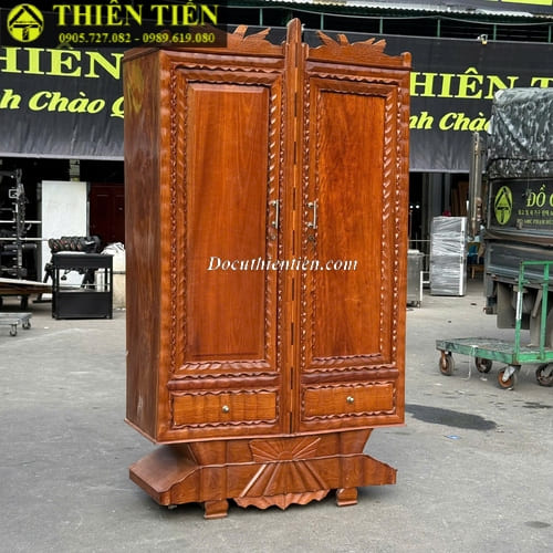 Tủ quần áo 2 cánh xưa - 2 (3)