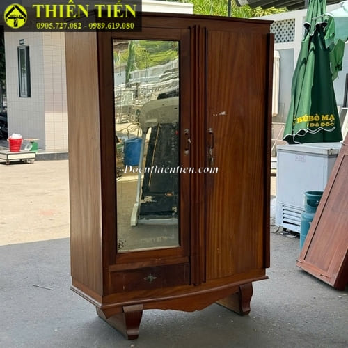 Tủ quần áo 2 cánh xưa (3)