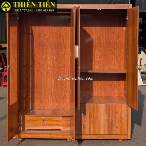 Tủ quần áo 4 cánh MDF (4)