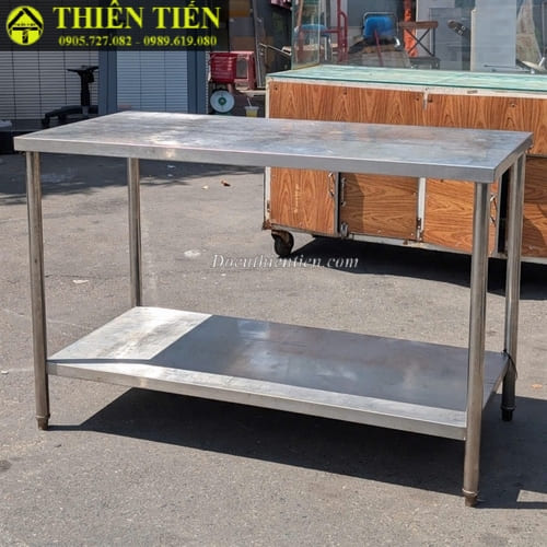 Bàn bếp inox 2 tầng (1)