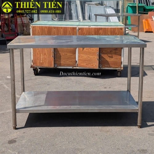 Bàn bếp inox 2 tầng (2)