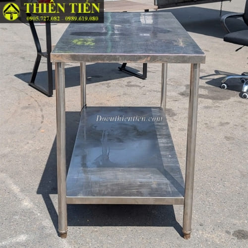 Bàn bếp inox 2 tầng (4)