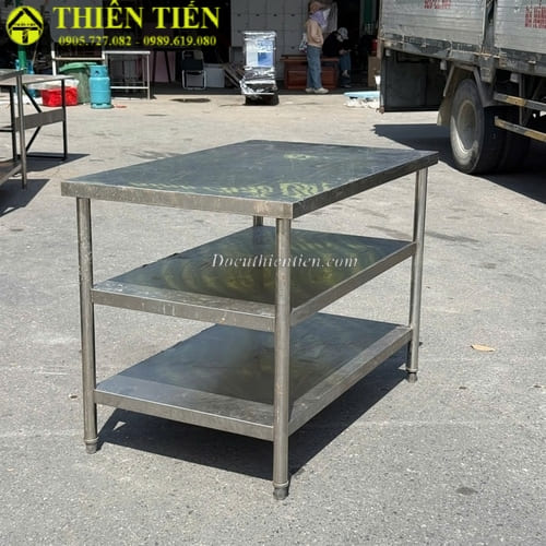 Bàn bếp inox 3 tầng (2)