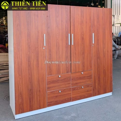 Tủ quần áo 4 cánh MDF (3)