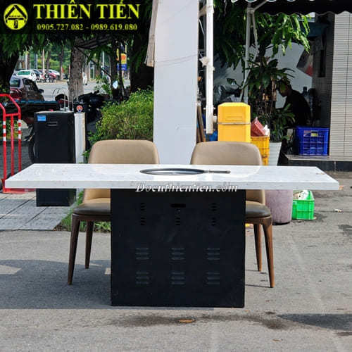 Bàn lẩu nướng dài (4)