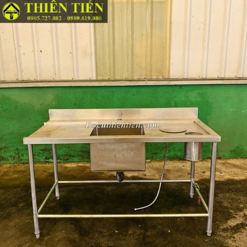 Bồn rửa đơn có chờ (2)