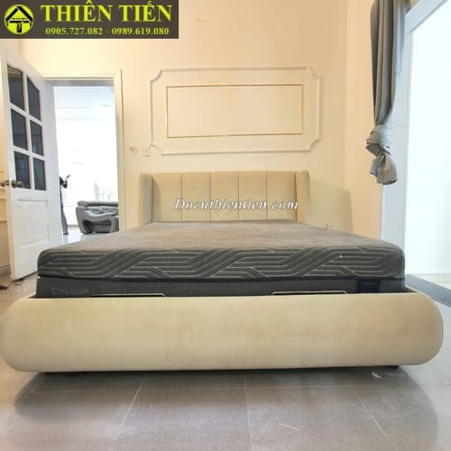 Giường 1m6 kèm nệm (2)