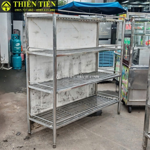 Kệ inox 4 tầng dài (3)