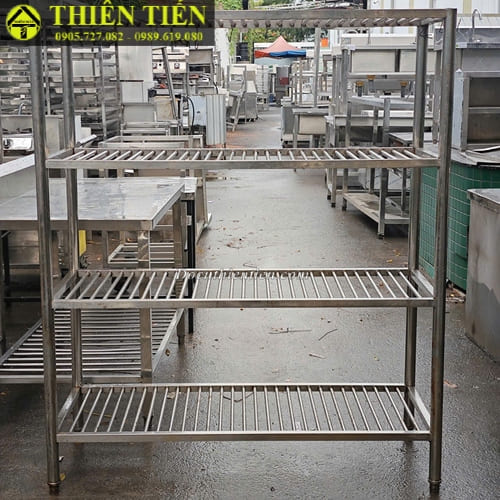 Kệ inox 4 tầng thanh song (1)