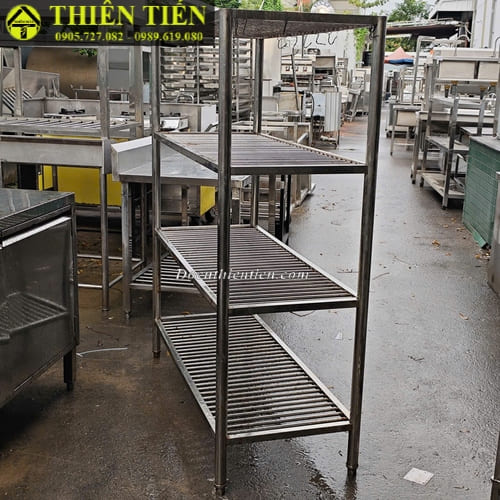 Kệ inox 4 tầng thanh song (3)