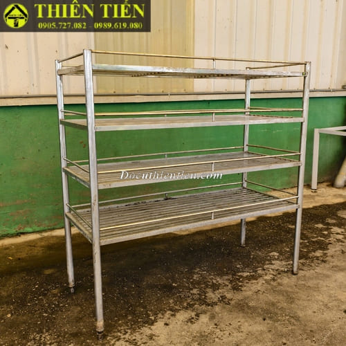 Kệ inox 4 tầng thanh song nhỏ (3)