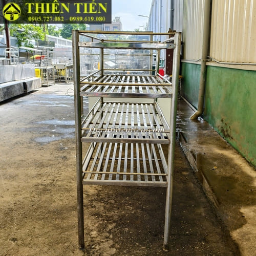 Kệ inox 4 tầng thanh song nhỏ (4)