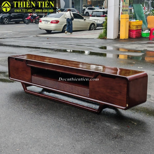 Kệ tivi 2m4 gỗ sồi (3)