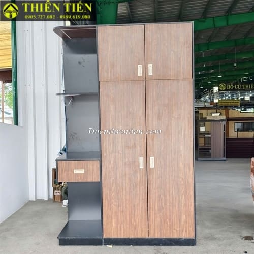Tủ quần áo 2 cánh kèm kệ (1)