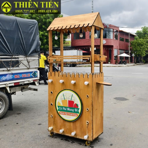 Tủ trà sữa có mái (2)