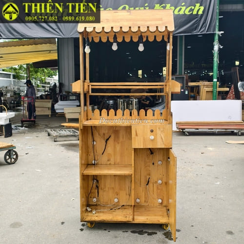 Tủ trà sữa có mái (3)