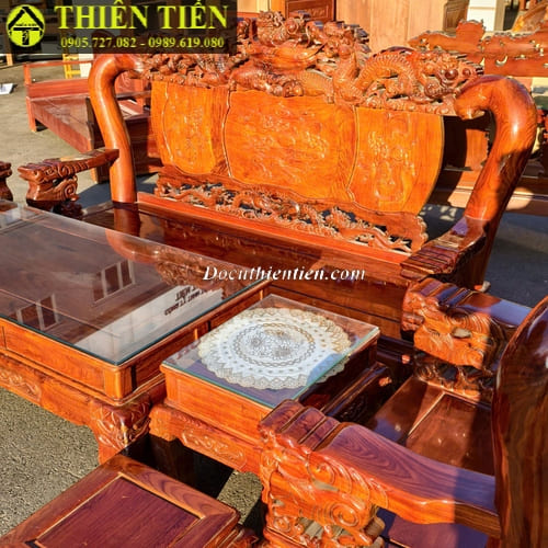 Bộ salon gỗ hương 7 món (5)