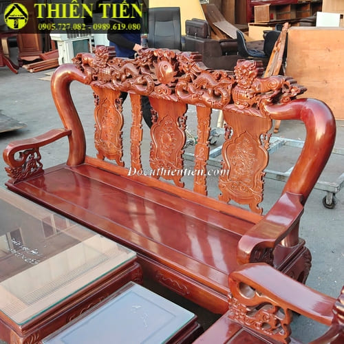 Bộ salon gỗ keo (4)