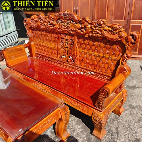 Bộ salon gỗ tràm Hoàng Gia (1)