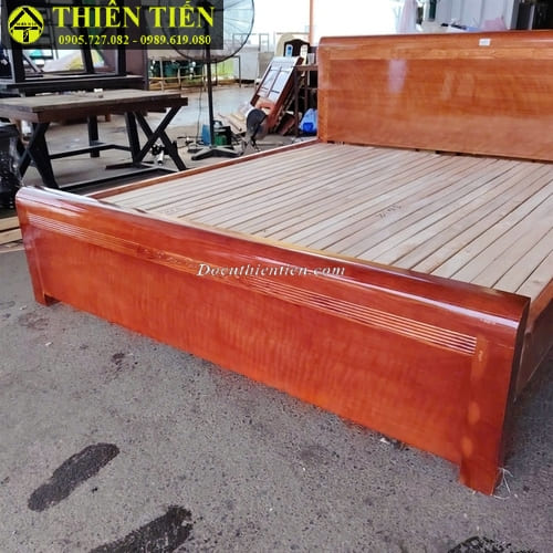 Giường 1m8 gỗ đinh hương (3)