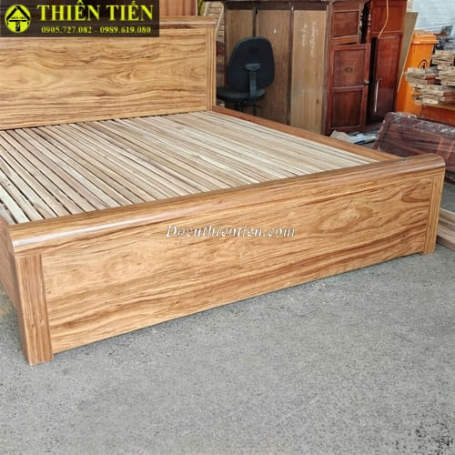 Giường 1m8 gỗ hương xám (3)