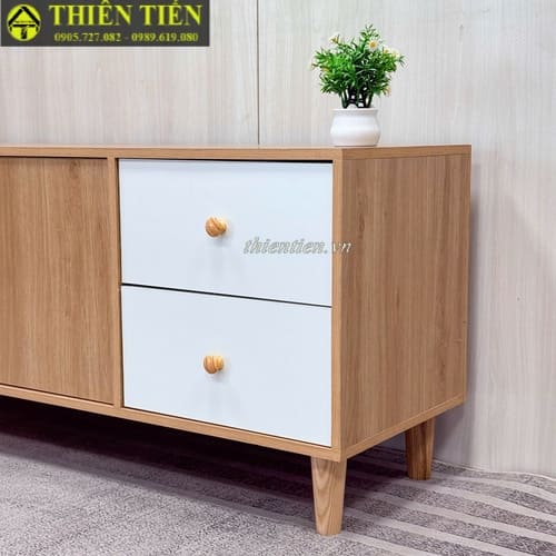 Kệ tivi vàng 1m6 6 nút (1)