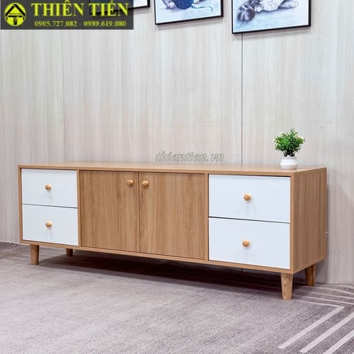 Kệ tivi vàng 1m6 6 nút (3)