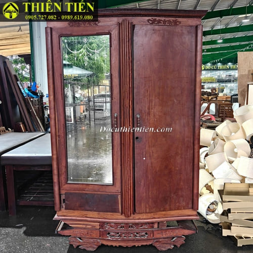 Tủ quần áo 2 cánh xưa (2)