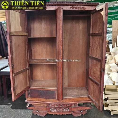 Tủ quần áo 2 cánh xưa (3)